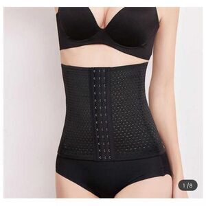 NWT Black Corset Waist Trainer